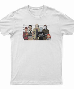 The Usual Horror Suspects Classic Halloween T-Shirt