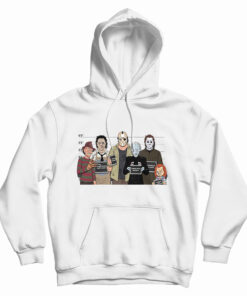 The Usual Horror Suspects Classic Halloween Hoodie