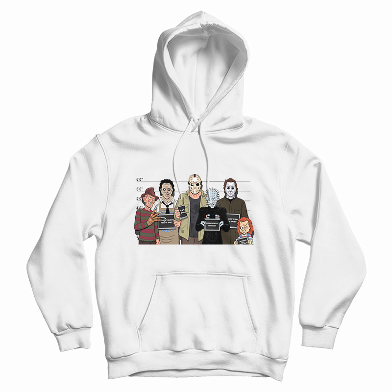 The Usual Horror Suspects Classic Halloween Hoodie