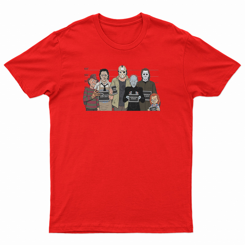 The Usual Horror Suspects Classic Halloween T-Shirt