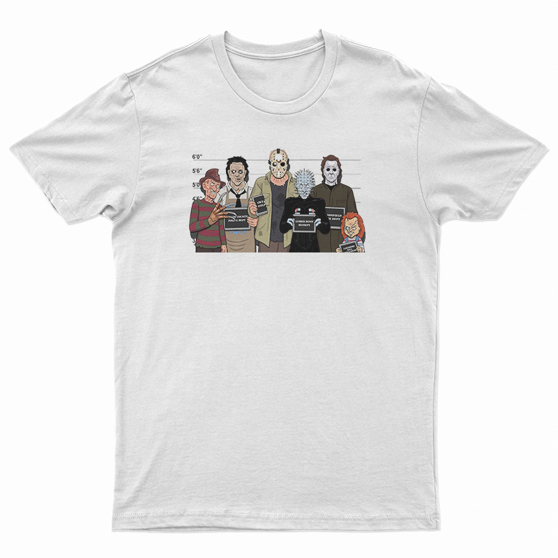 The Usual Horror Suspects Classic Halloween T-Shirt