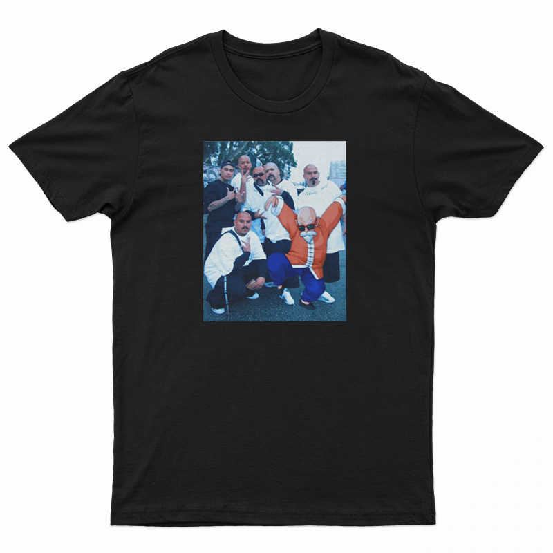 Vato Y Gato X Mater Roshi Parody T-Shirt