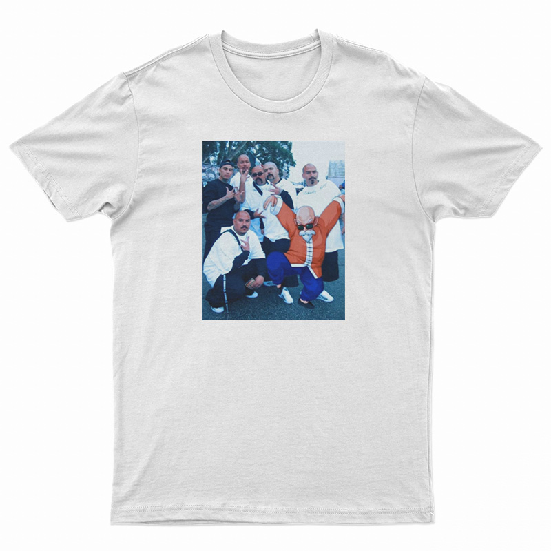 Vato Y Gato X Mater Roshi Parody T-Shirt