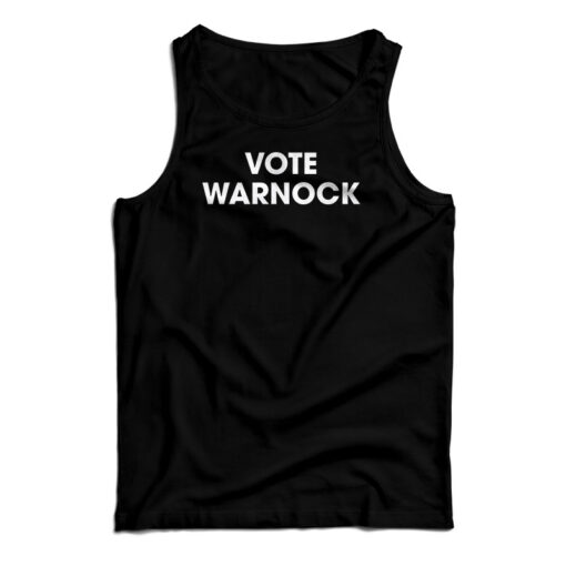 Vote Warnock Tank Top