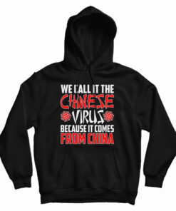 We Call In The Chinese Virus Because It Comes From China Hoodie