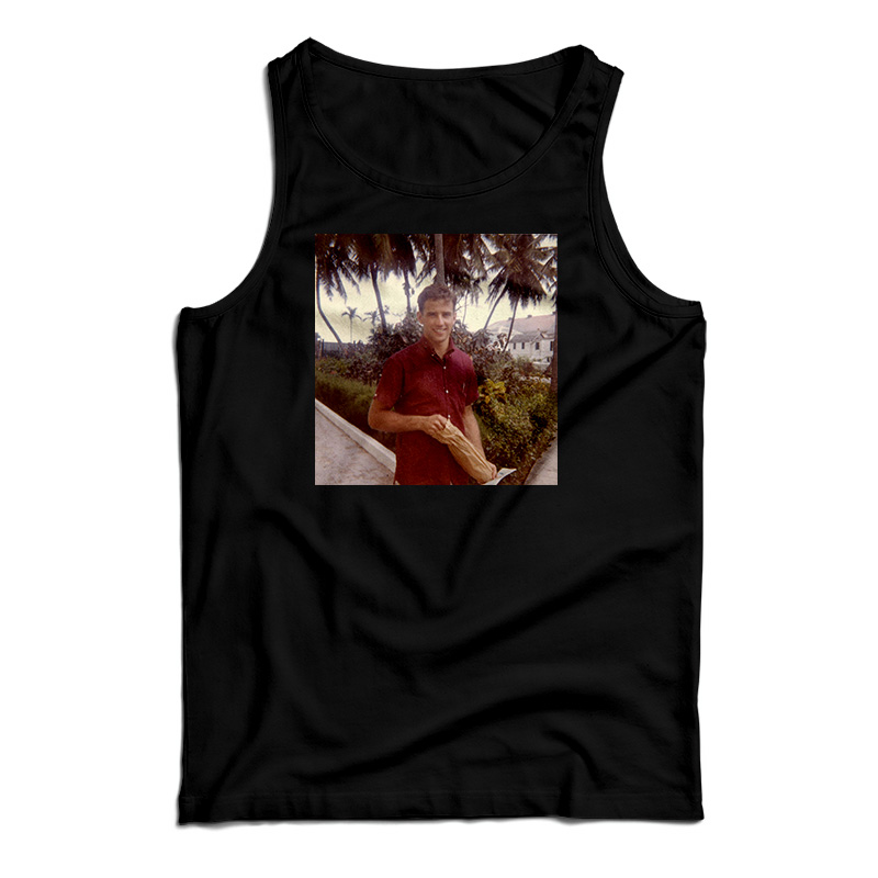 Young Joe Biden Tank Top