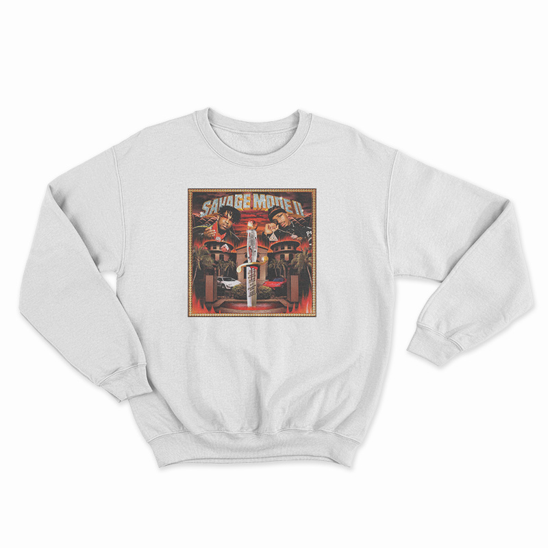 21 Savage X Metro Boomin Savage Mode 2 Sweatshirt