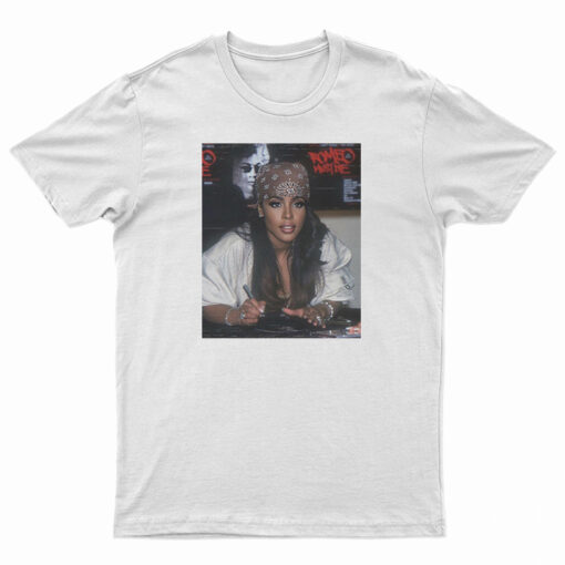 Aaliyah's Style Slayed In Romeo Must Die T-Shirt