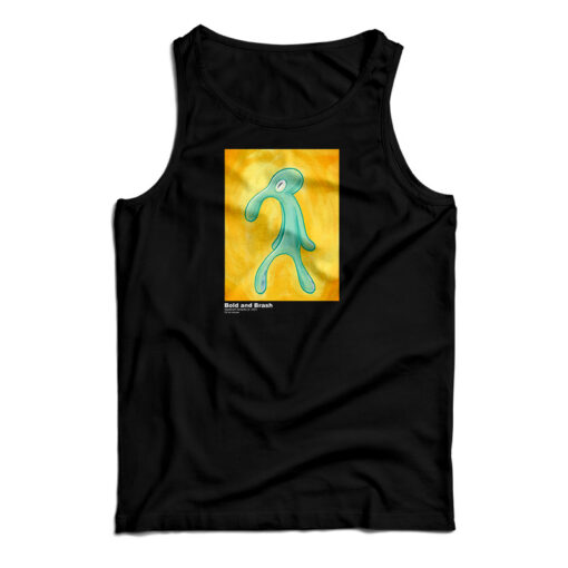 Bold And Brash Painting Squidward Tentacles Tank Top