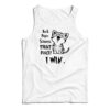 Cat Rock Paper Scissors Throat Punch I Win Tank Top
