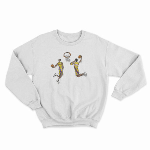 Drawing Kobe Bryant Best Dunks Sweatshirt