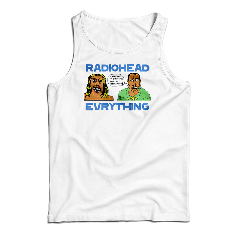 Everything Radiohead Band Tank Top