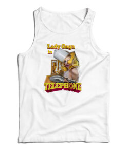 Lady Gaga In Telephone Tank Top