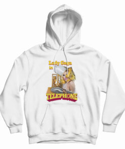 Lady Gaga In Telephone Hoodie