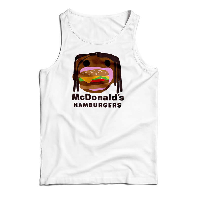 Travis Scott X McDonald's Hamburgers Tank Top