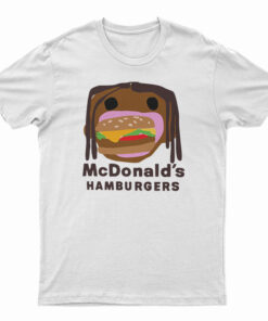 Travis Scott X McDonald's Hamburgers T-Shirt
