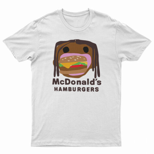 Travis Scott X McDonald's Hamburgers T-Shirt