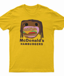 Travis Scott X McDonald's Hamburgers T-Shirt