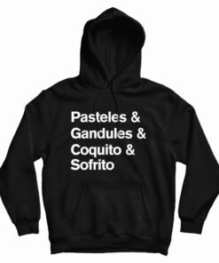 Pasteles Gandules Coquito Sofrito Hoodie