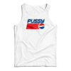 Pussy Pepsi Logo Parody Tank Top