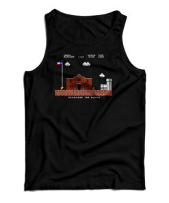 Remember the Alamo Mario Tank Top