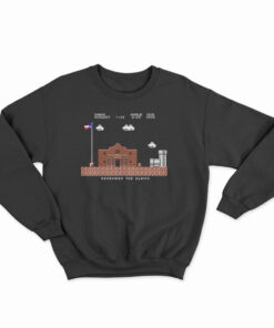 Remember the Alamo Mario Sweatshirt
