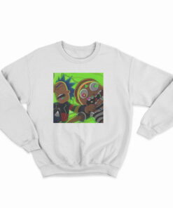 Rick And Morty Cartoon Sweatshirt