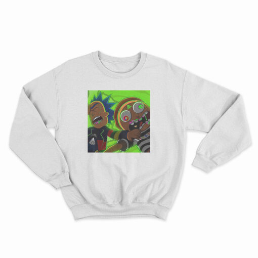 Rick And Morty Cartoon Sweatshirt
