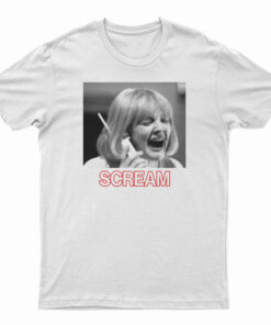 Scream Phone Call White T-Shirt