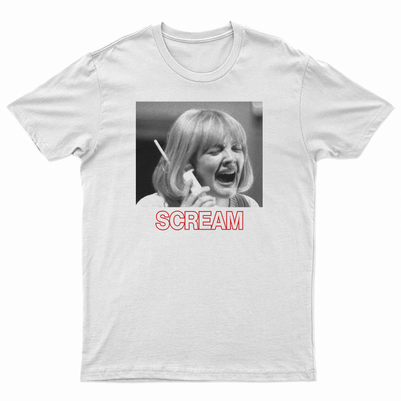 Scream Phone Call White T-Shirt