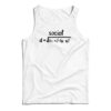 Social Division Count Tank Top