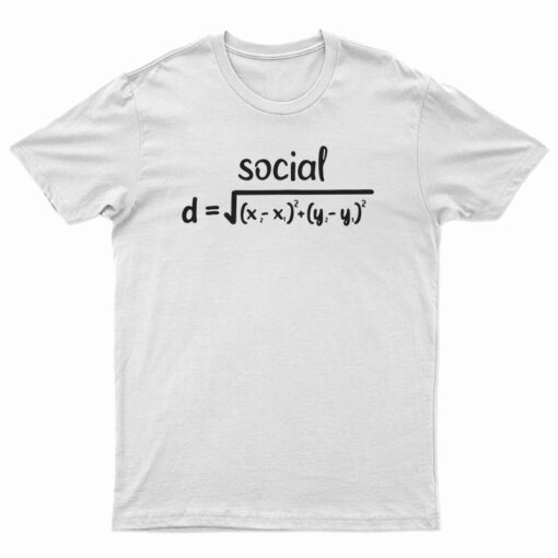 Social Division Count T-Shirt