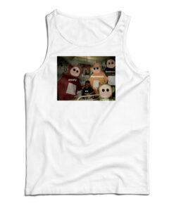 Teletubbies Around Me Anxiety Depression Loneliness Overthinking Tank Top
