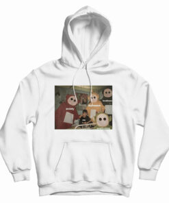 Teletubbies Around Me Anxiety Depression Loneliness Overthinking Hoodie