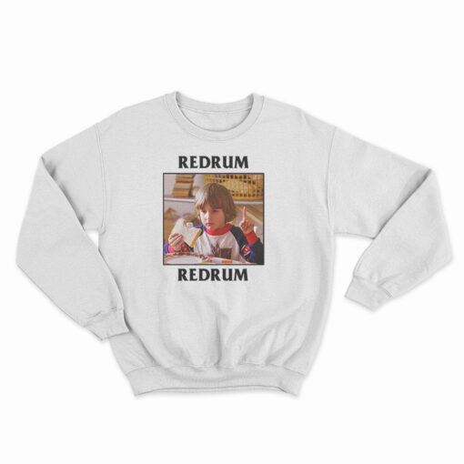 The Shining Danny Torrance Redrum Sweatshirt