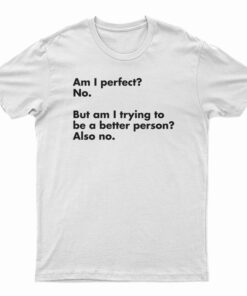 Am I perfect? No T-Shirt