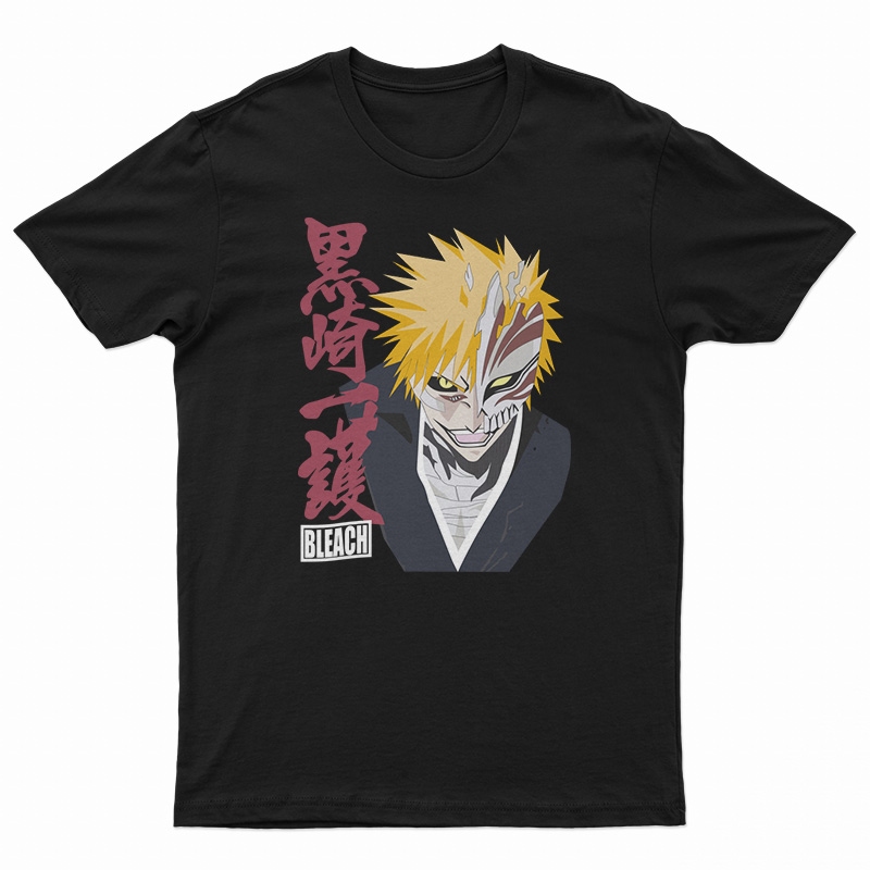 Anime Bleach Ichigo Kurosaki Hollow T-Shirt