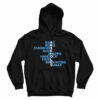 Arseholes Raab Boris Cummings Gove Shapps Hancock Patel Rees-Mogg Sunak Hoodie