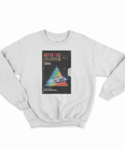 Back To The Future DeLorean Flux Capacitor Sweatshirt