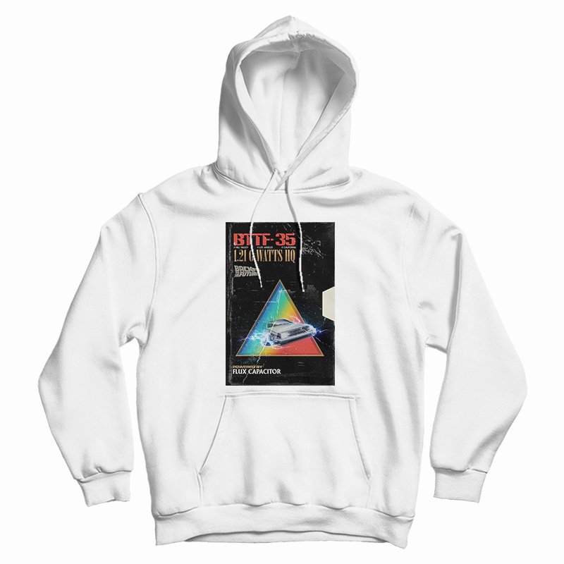 Back To The Future DeLorean Flux Capacitor Hoodie