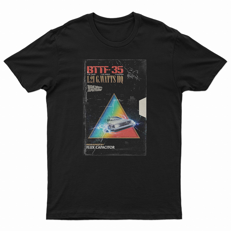 Back To The Future DeLorean Flux Capacitor T-Shirt
