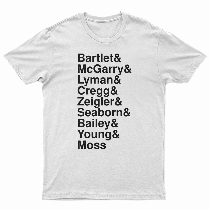 Bartlet McGarry Lyman Cregg Ziegler T-Shirt