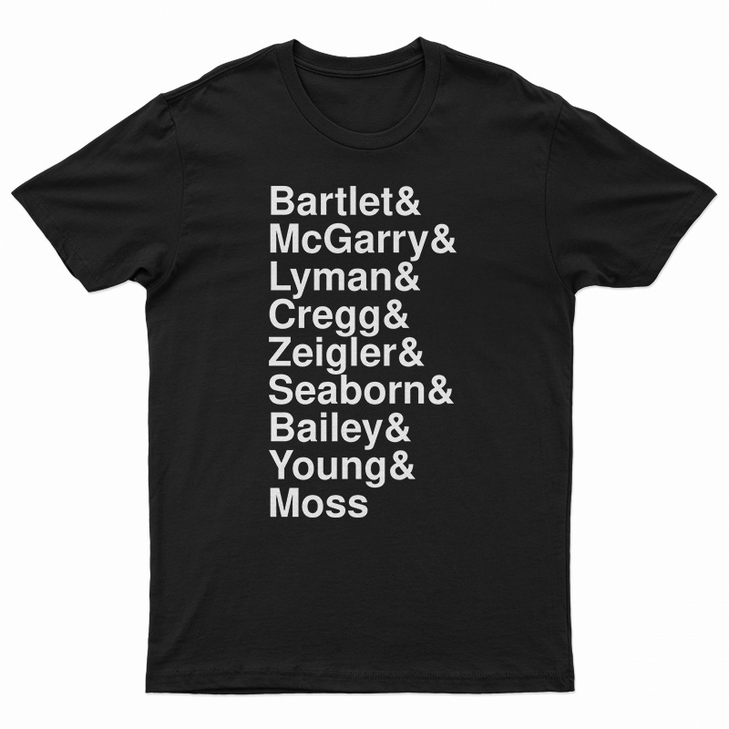 Bartlet McGarry Lyman Cregg Ziegler T-Shirt