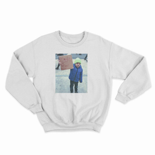 Donald Trump Is Very Weird Photo Edition Sweatshirt