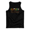 Fathor Noun Like A Dad Just Way Mightier Tank Top