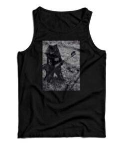 Heavy Metal Black Cat Tank Top