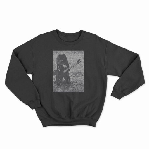 Heavy Metal Black Cat Sweatshirt