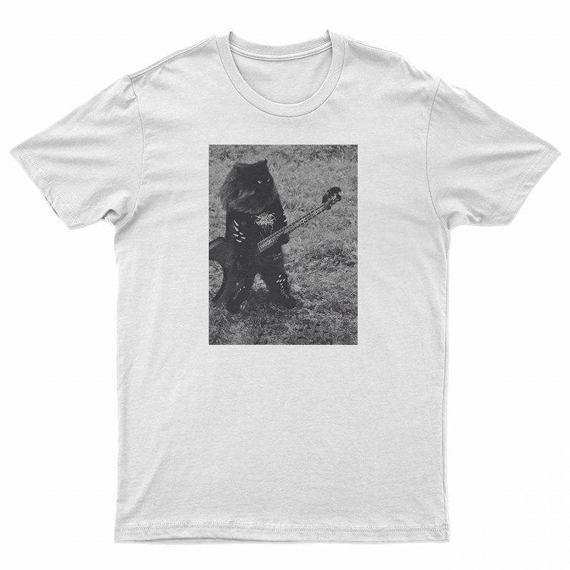 Heavy Metal Black Cat T-Shirt