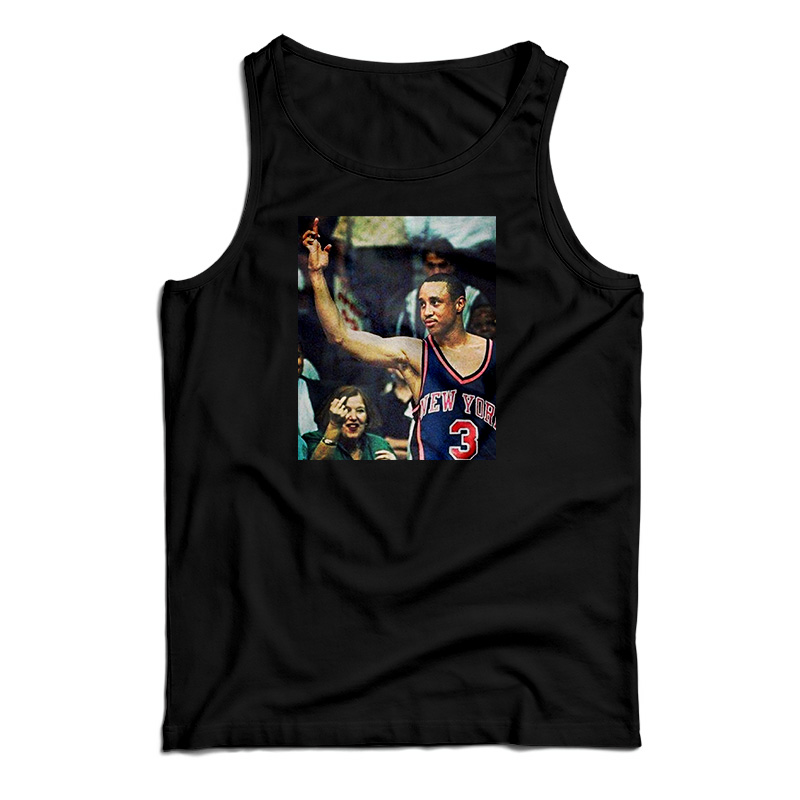 John Starks Middle Finger Tank Top