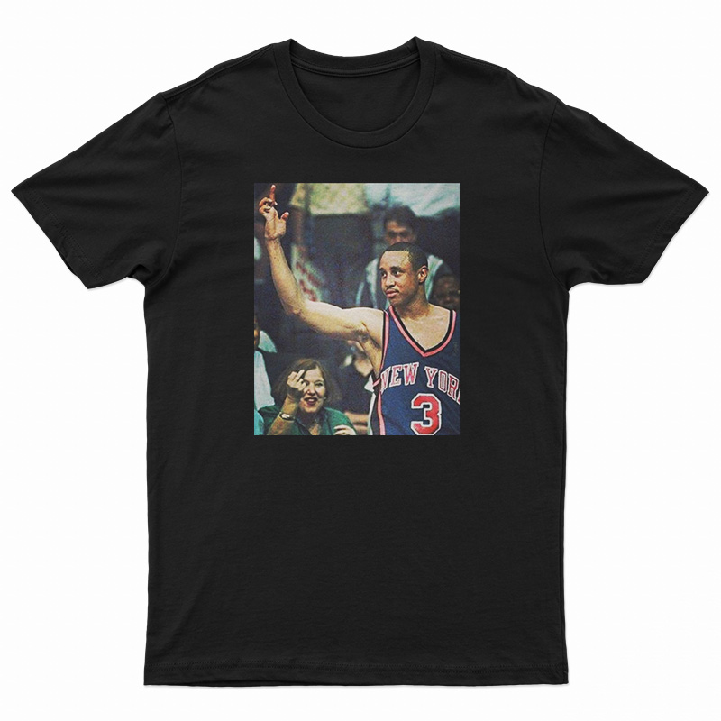 John Starks Middle Finger T-Shirt